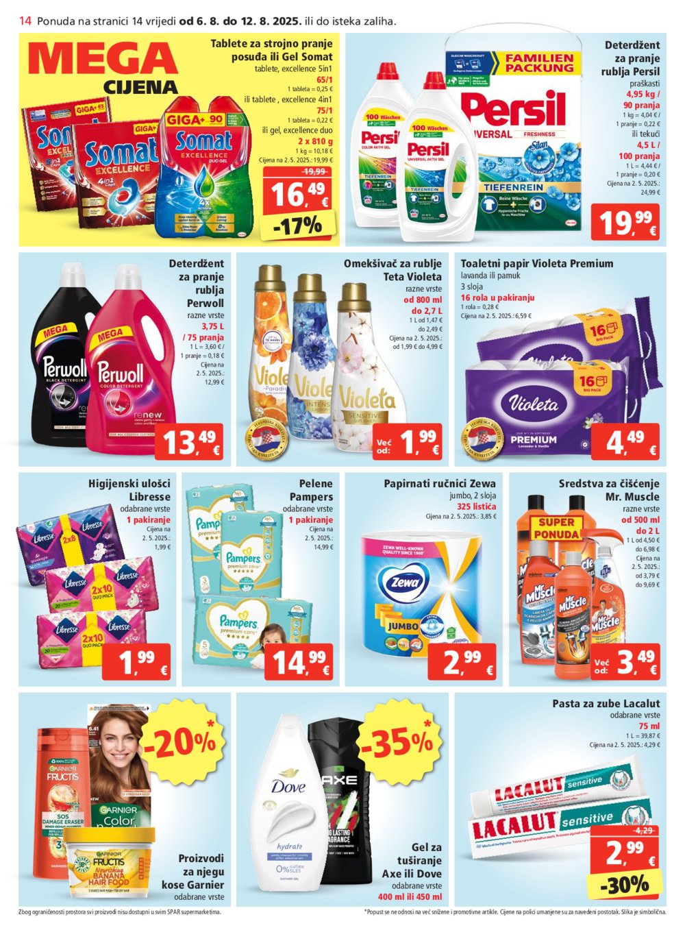 SPAR katalog Akcija 06.08.-12.08.2025.
