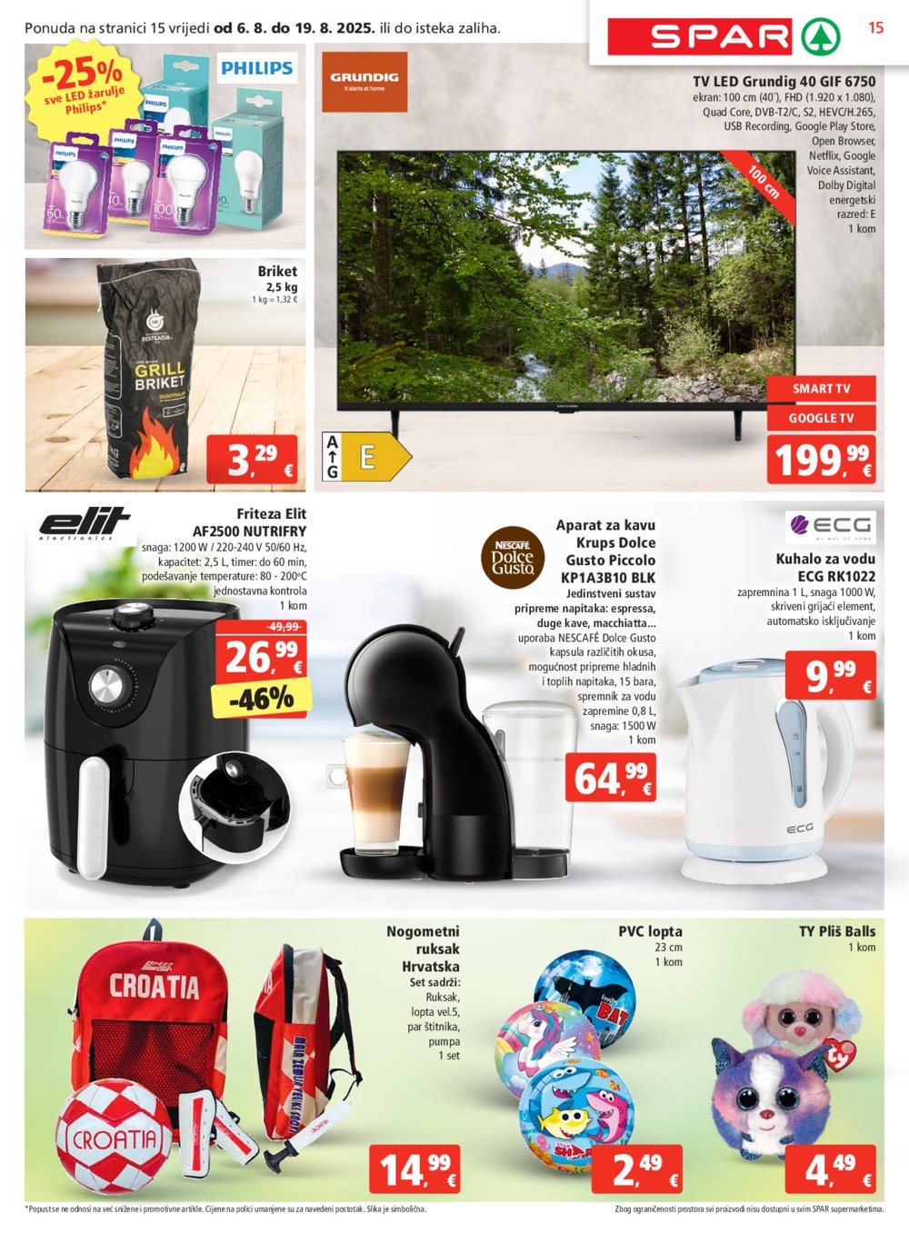 SPAR katalog Akcija 06.08.-12.08.2025.