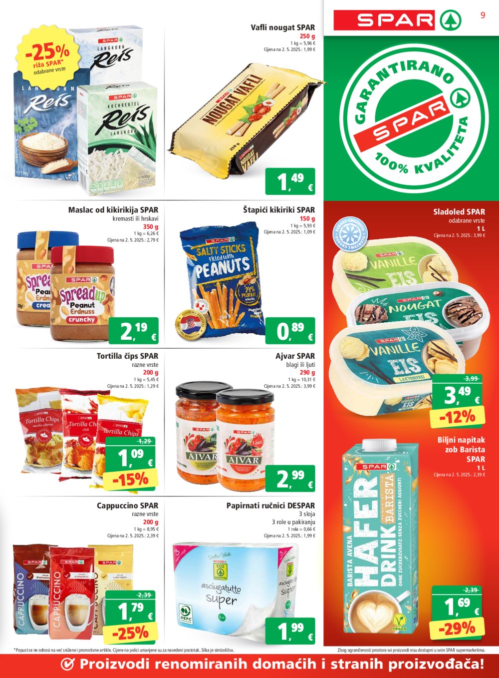 SPAR katalog Akcija 06.08.-12.08.2025.