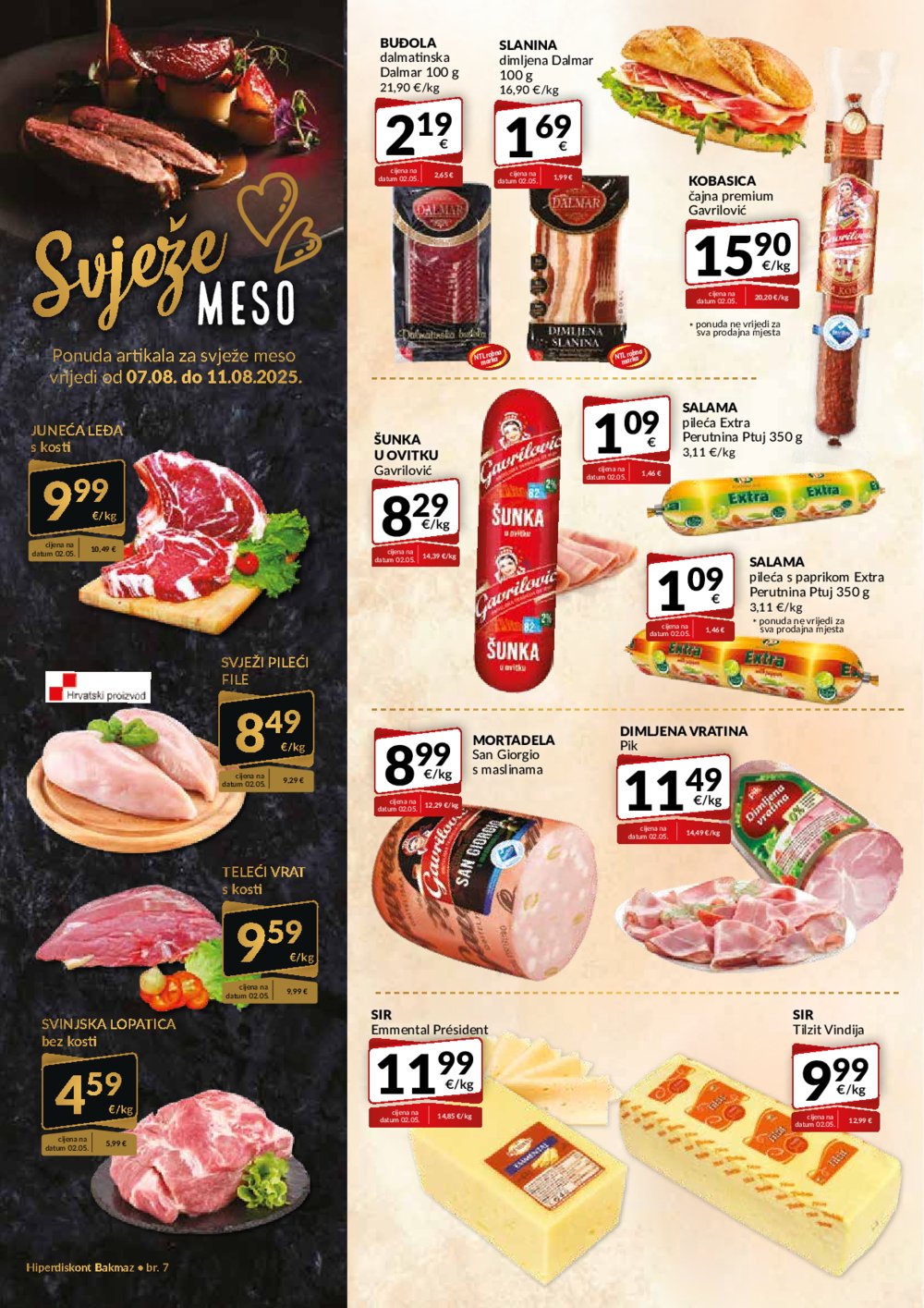 Bakmaz katalog Akcija 07.08.-13.08.2025.