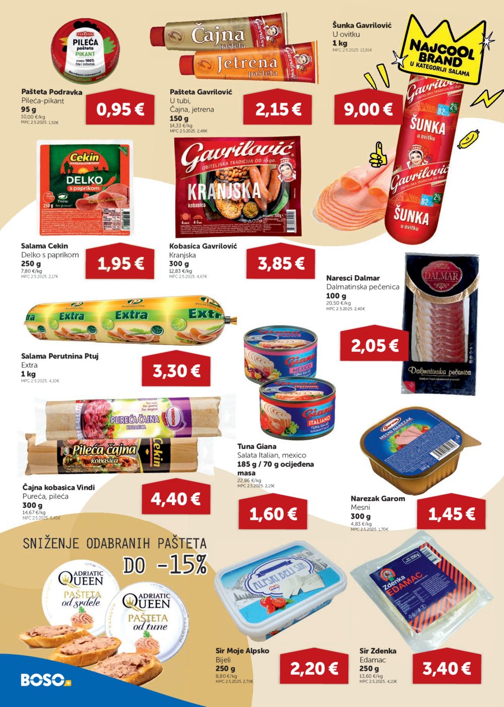 Boso katalog Akcija 07.08.-13.08.2025.