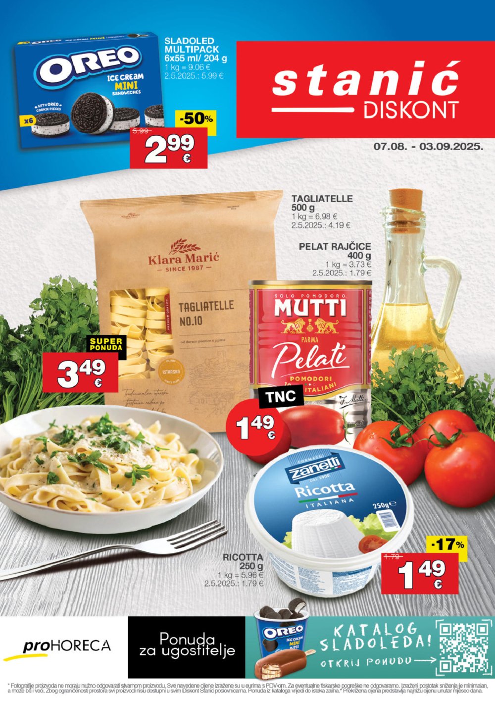 Diskont Stanić katalog Akcija 07.08.-03.09.2025.