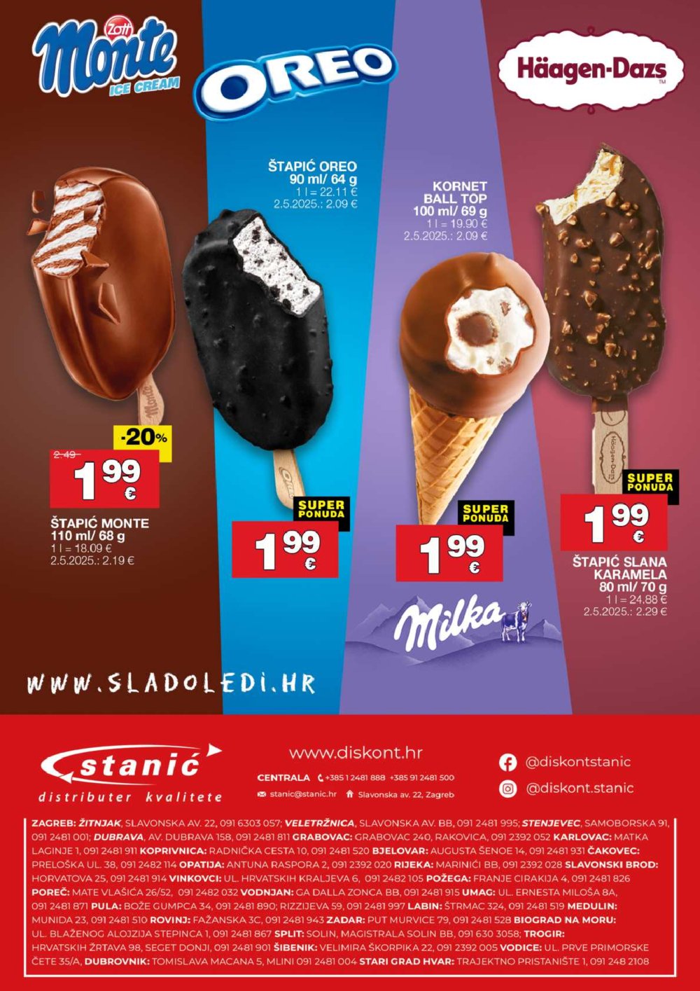 Diskont Stanić katalog Akcija 07.08.-03.09.2025.