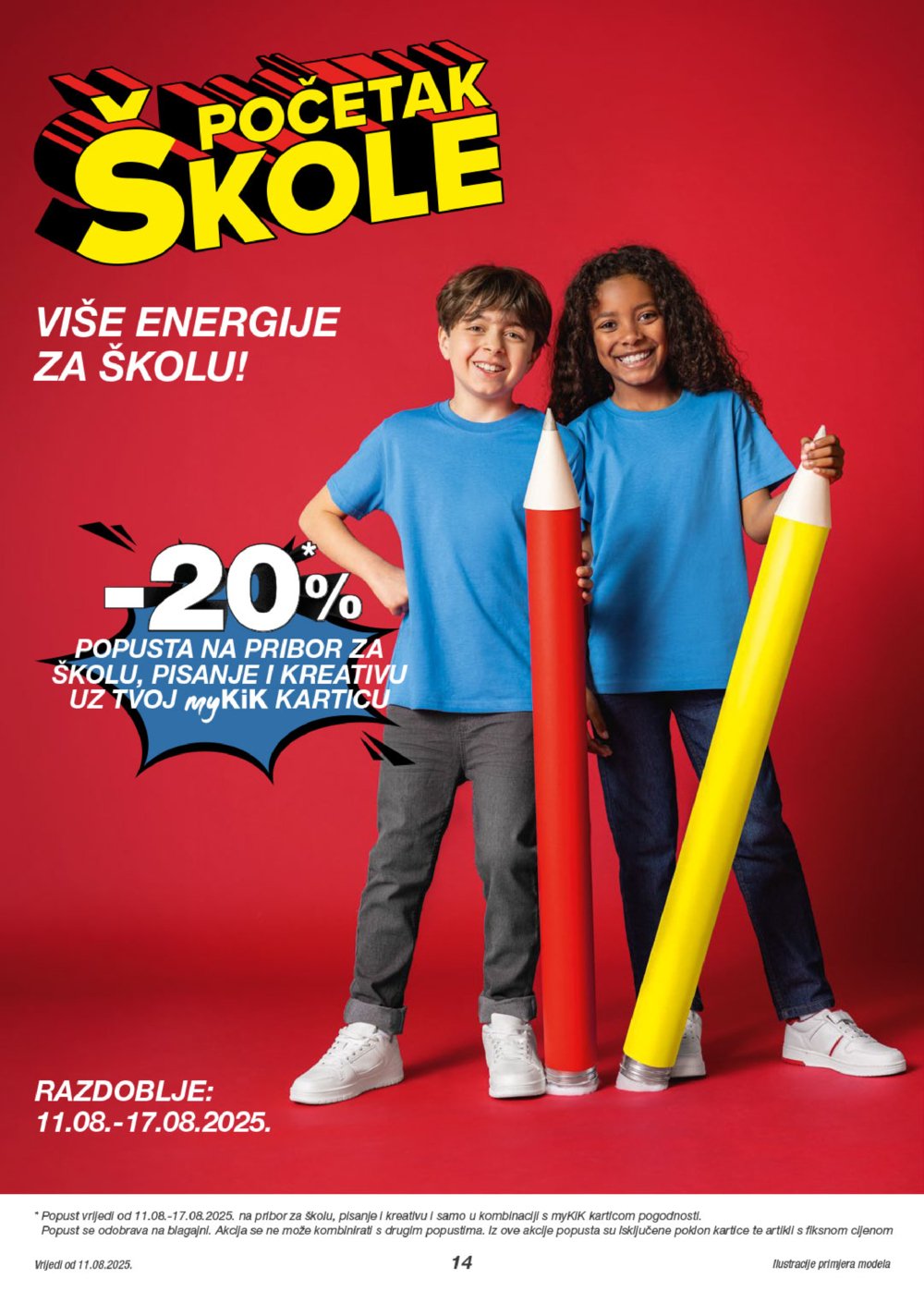 KiK katalog Početak Škole 11.08.-17.08.2025.