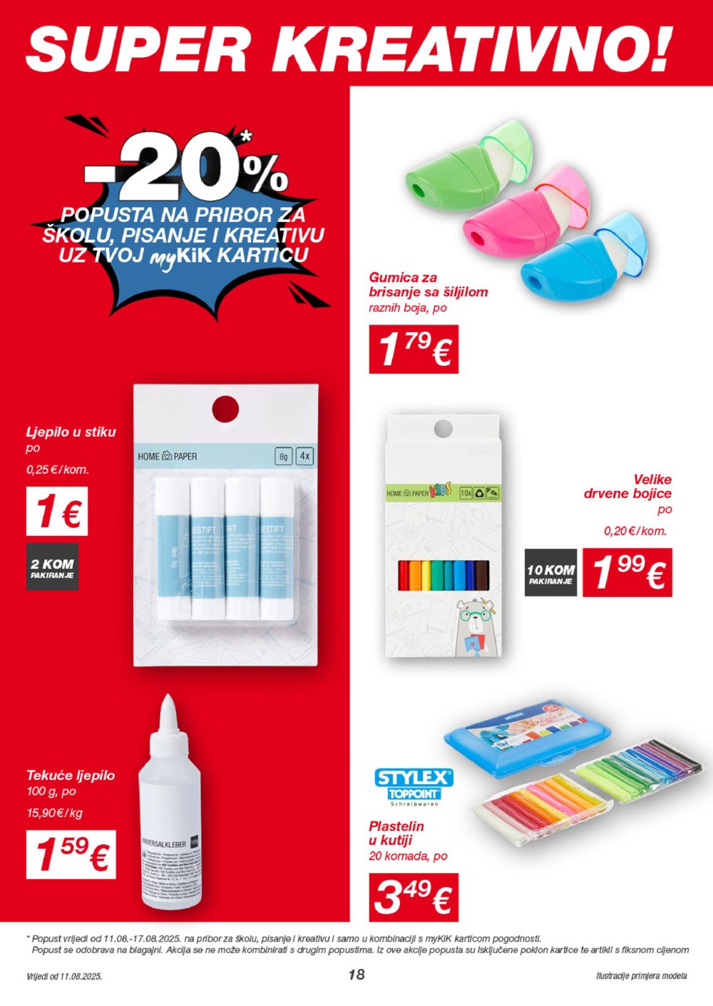 KiK katalog Početak Škole 11.08.-17.08.2025.