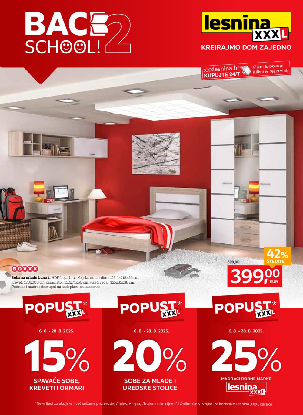 Lesnina back to school katalog 06.08.-28.08.2025.