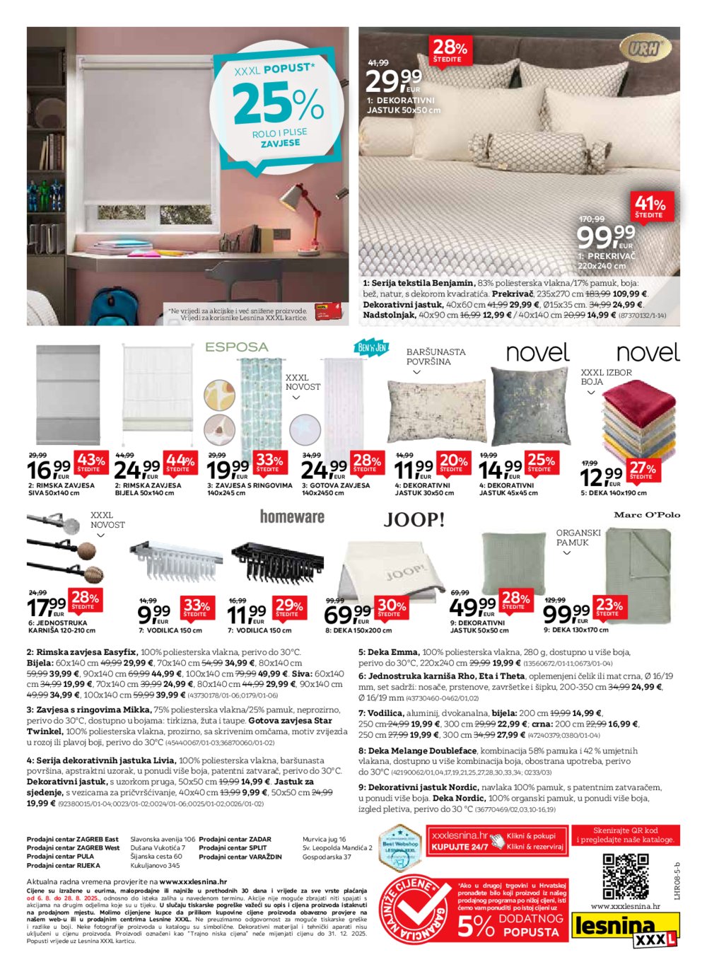 Lesnina kuhamo zdravo katalog 06.08.-28.08.2025.