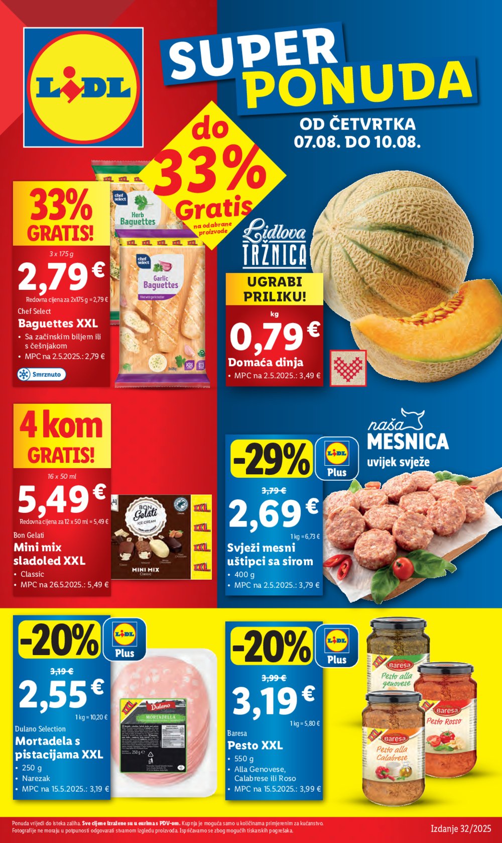 Lidl katalog Super ponuda od četvrtka 07.08.-10.08.2025.