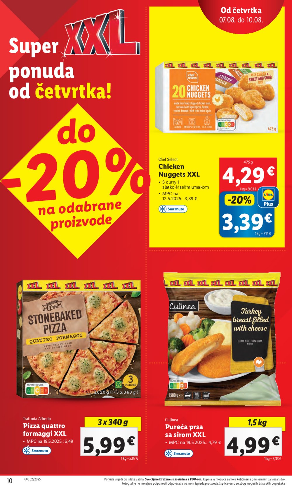 Lidl katalog Super ponuda od četvrtka 07.08.-10.08.2025.