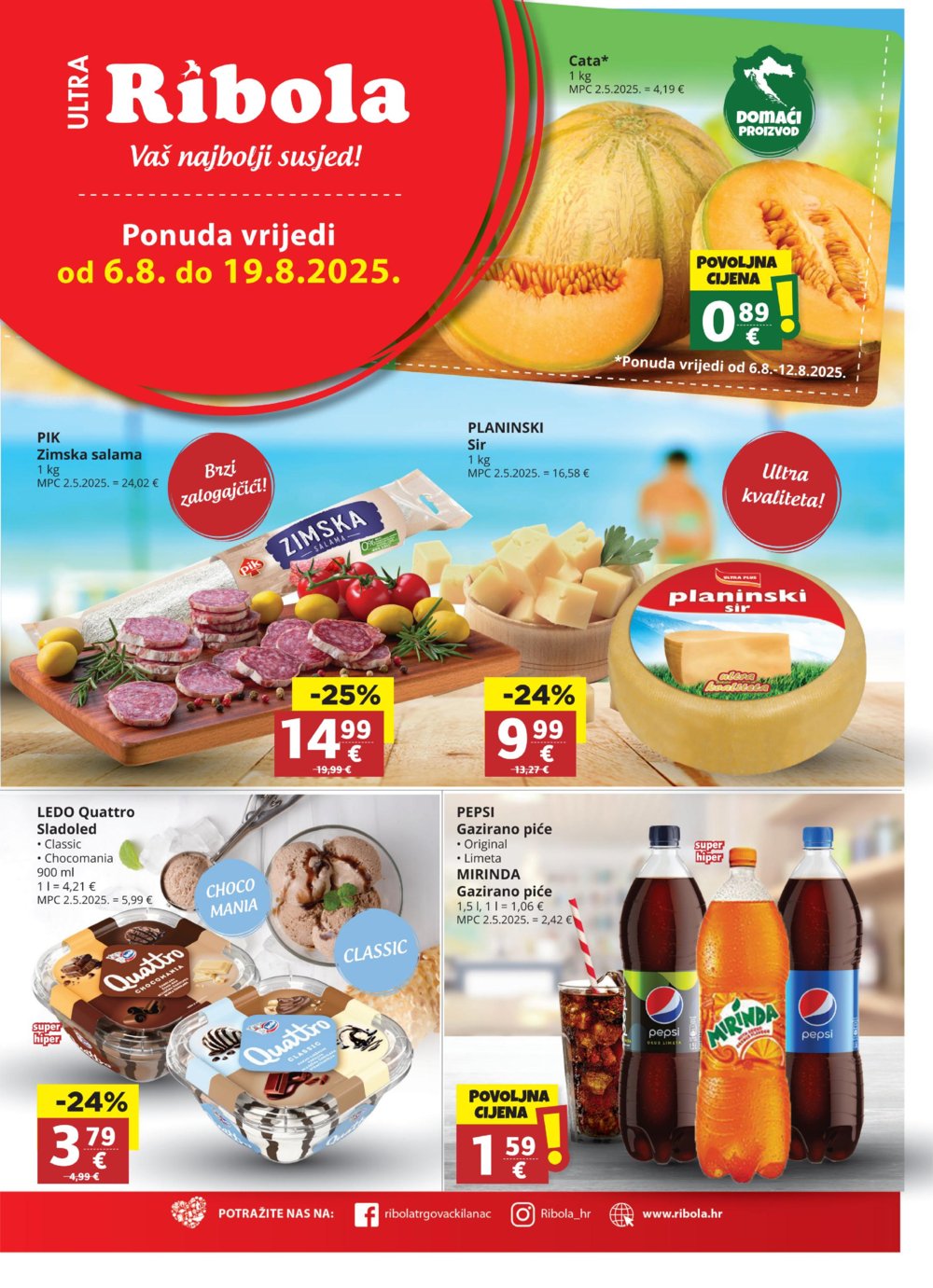 Ribola katalog Akcija 06.08.-19.08.2025.