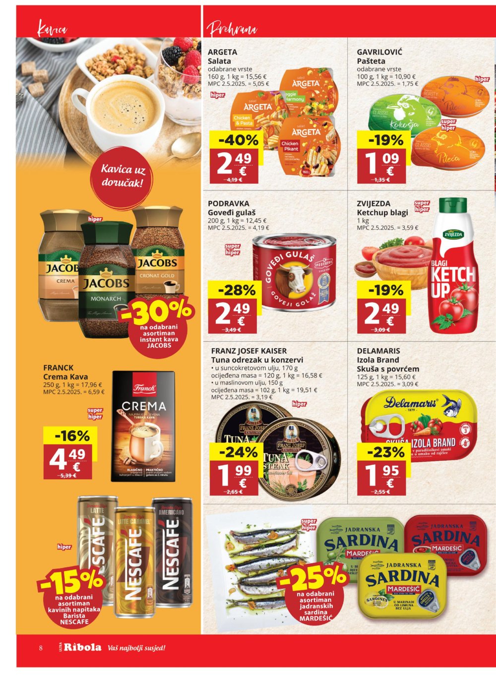 Ribola katalog Akcija 06.08.-19.08.2025.