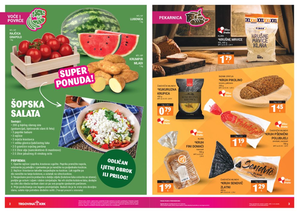Trgovina Krk katalog Akcija 01.08.-15.08.2025.