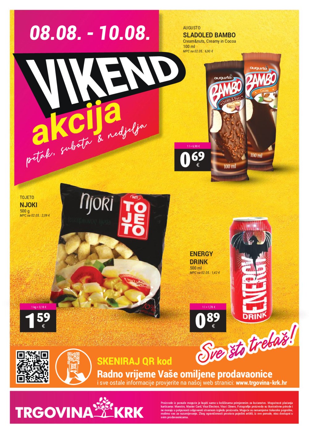 Trgovina Krk katalog Akcija 01.08.-15.08.2025.