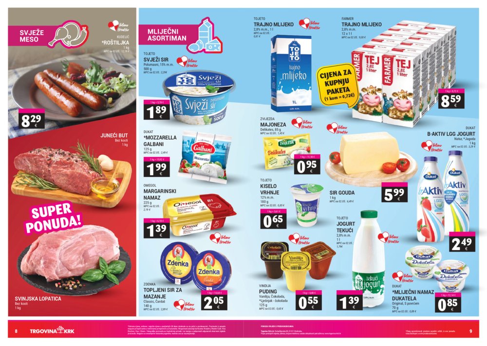 Trgovina Krk katalog Akcija 01.08.-15.08.2025.