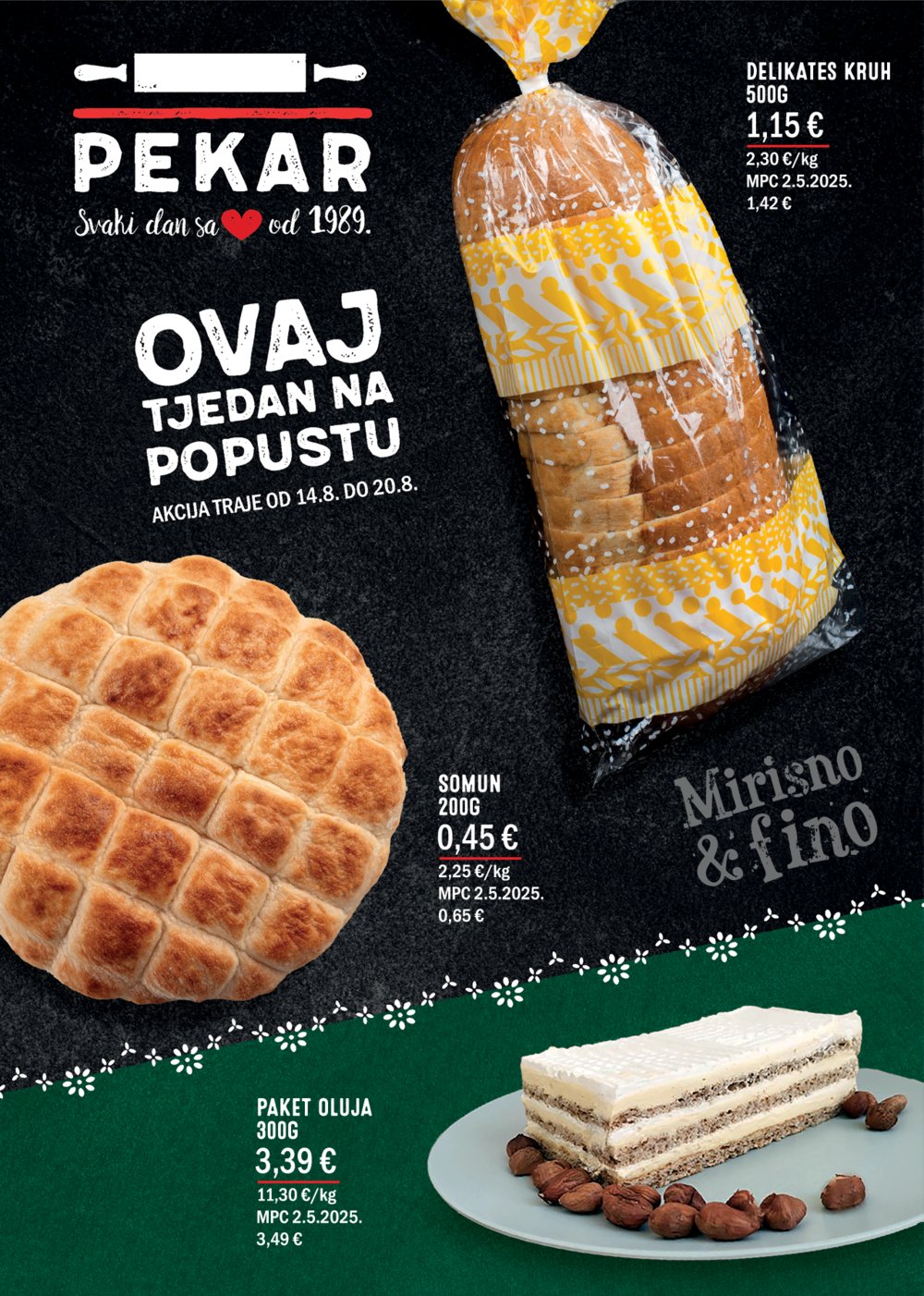 Boso katalog Akcija 14. 08. - 27. 08. 2025.