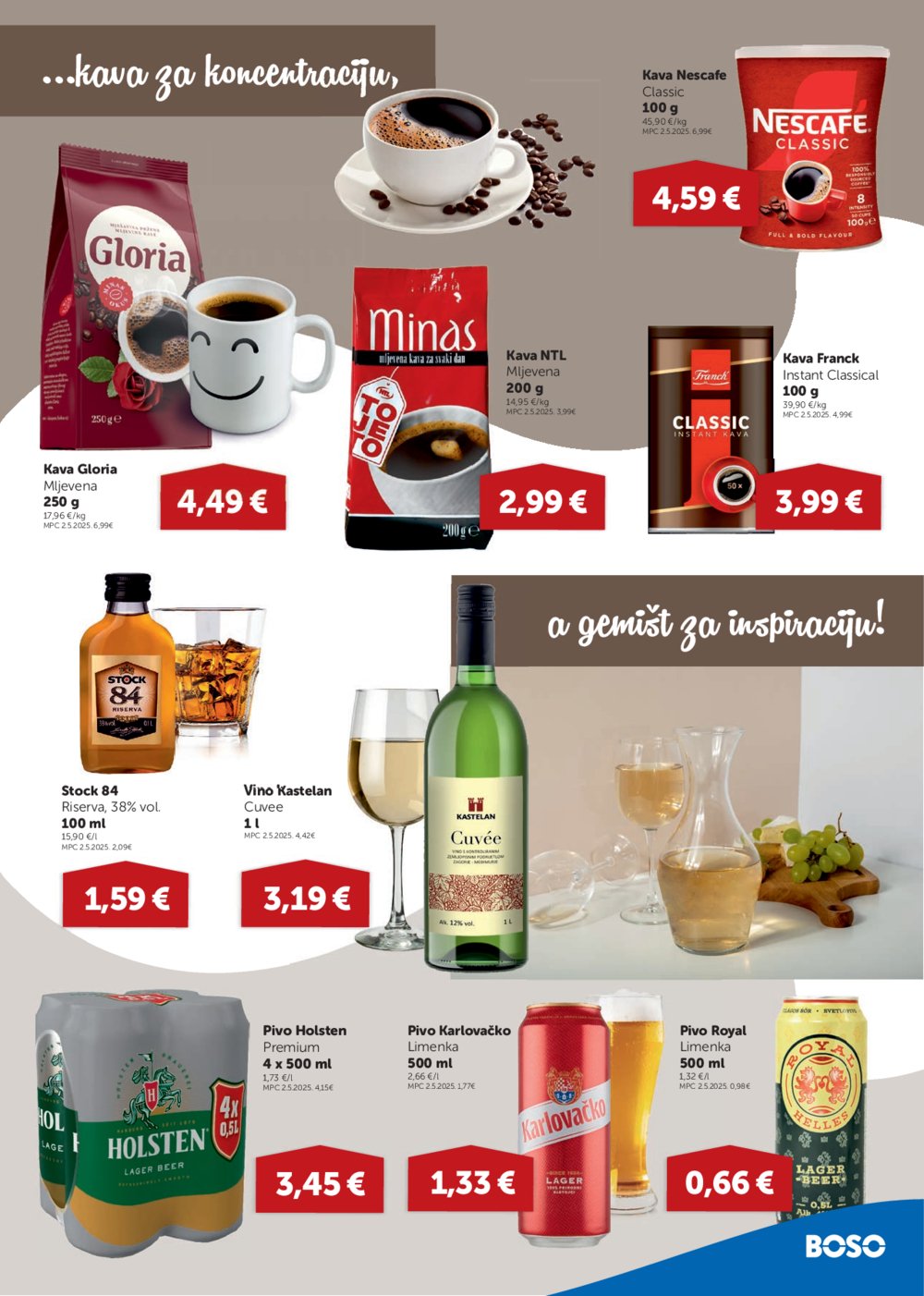 Boso katalog Akcija 14. 08. - 27. 08. 2025.