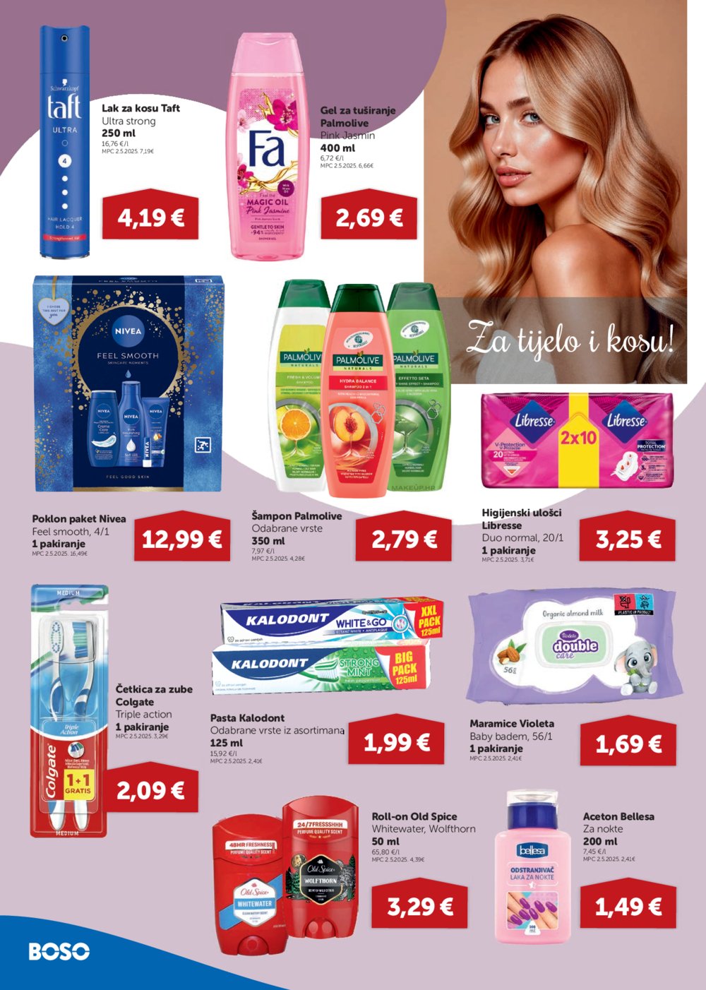 Boso katalog Akcija 14. 08. - 27. 08. 2025.