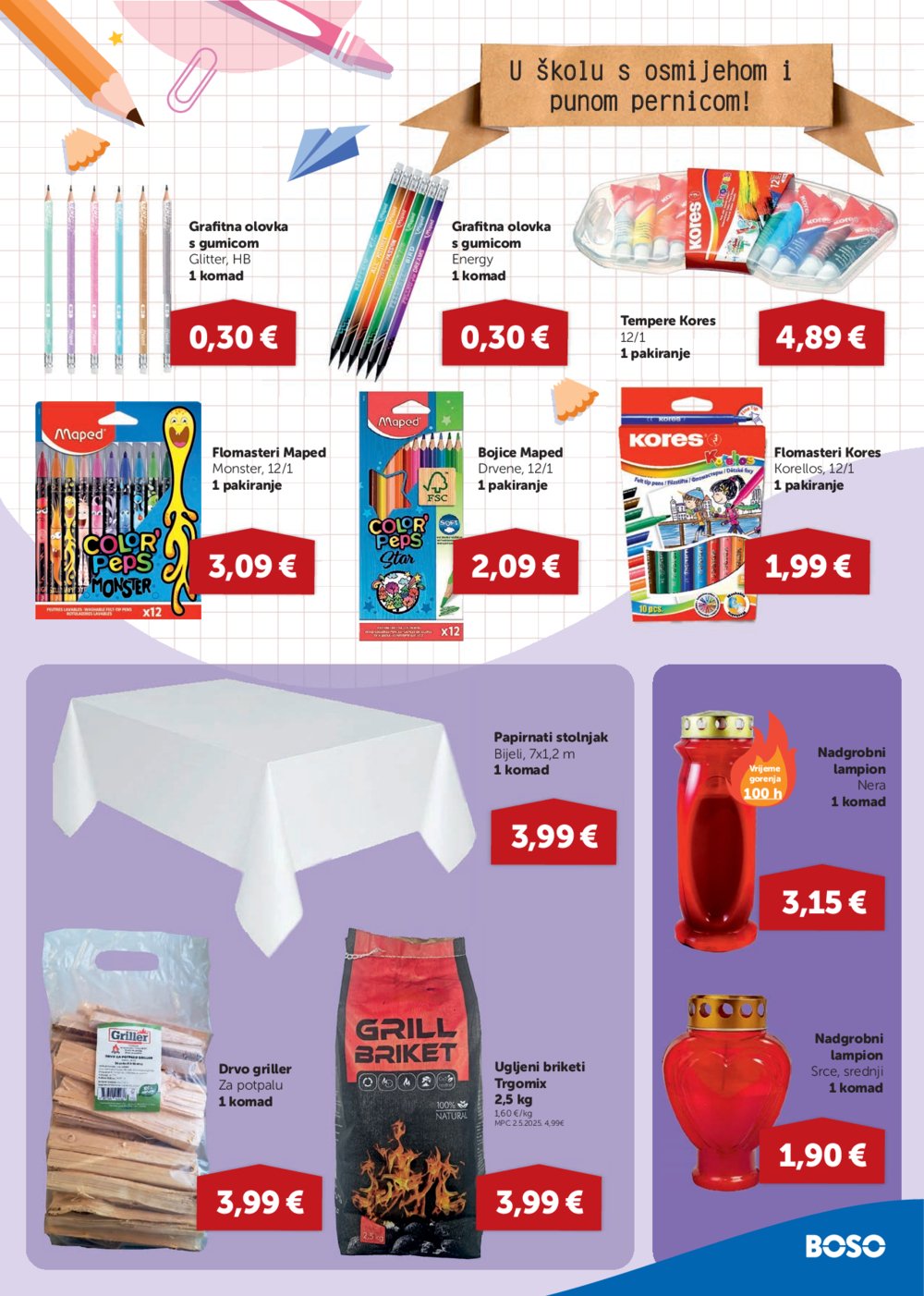 Boso katalog Akcija 14. 08. - 27. 08. 2025.