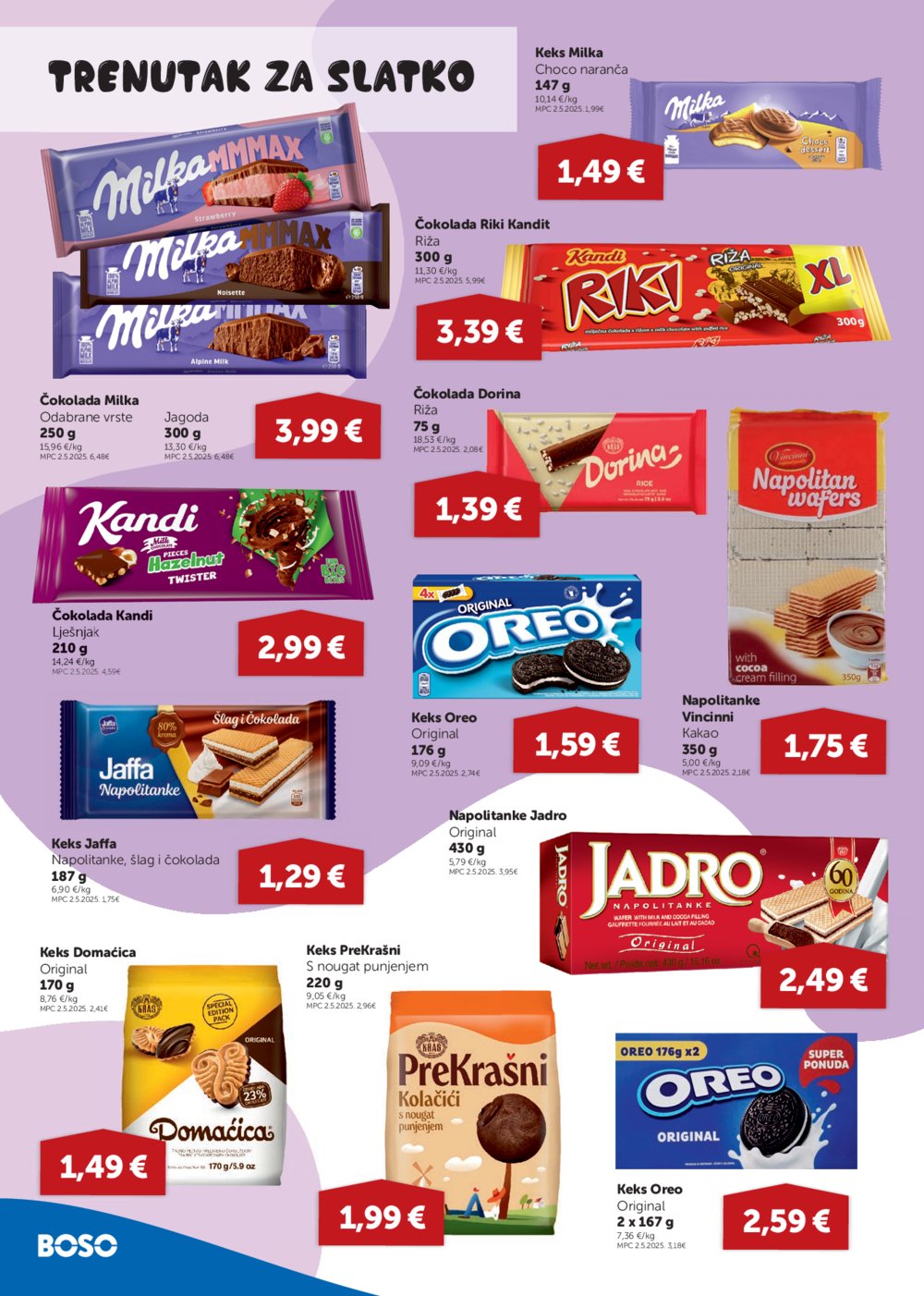 Boso katalog Akcija 14. 08. - 27. 08. 2025.