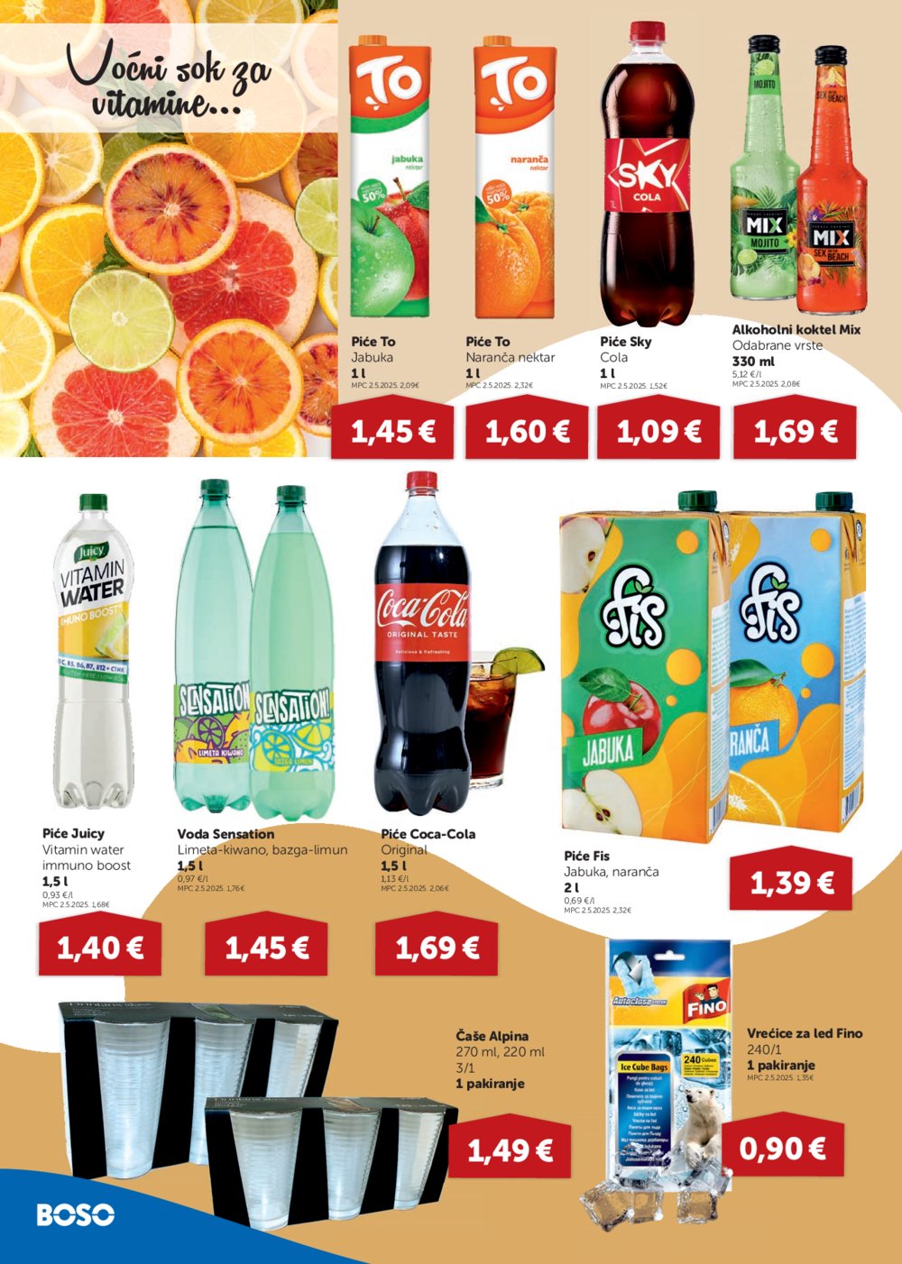 Boso katalog Akcija 14. 08. - 27. 08. 2025.