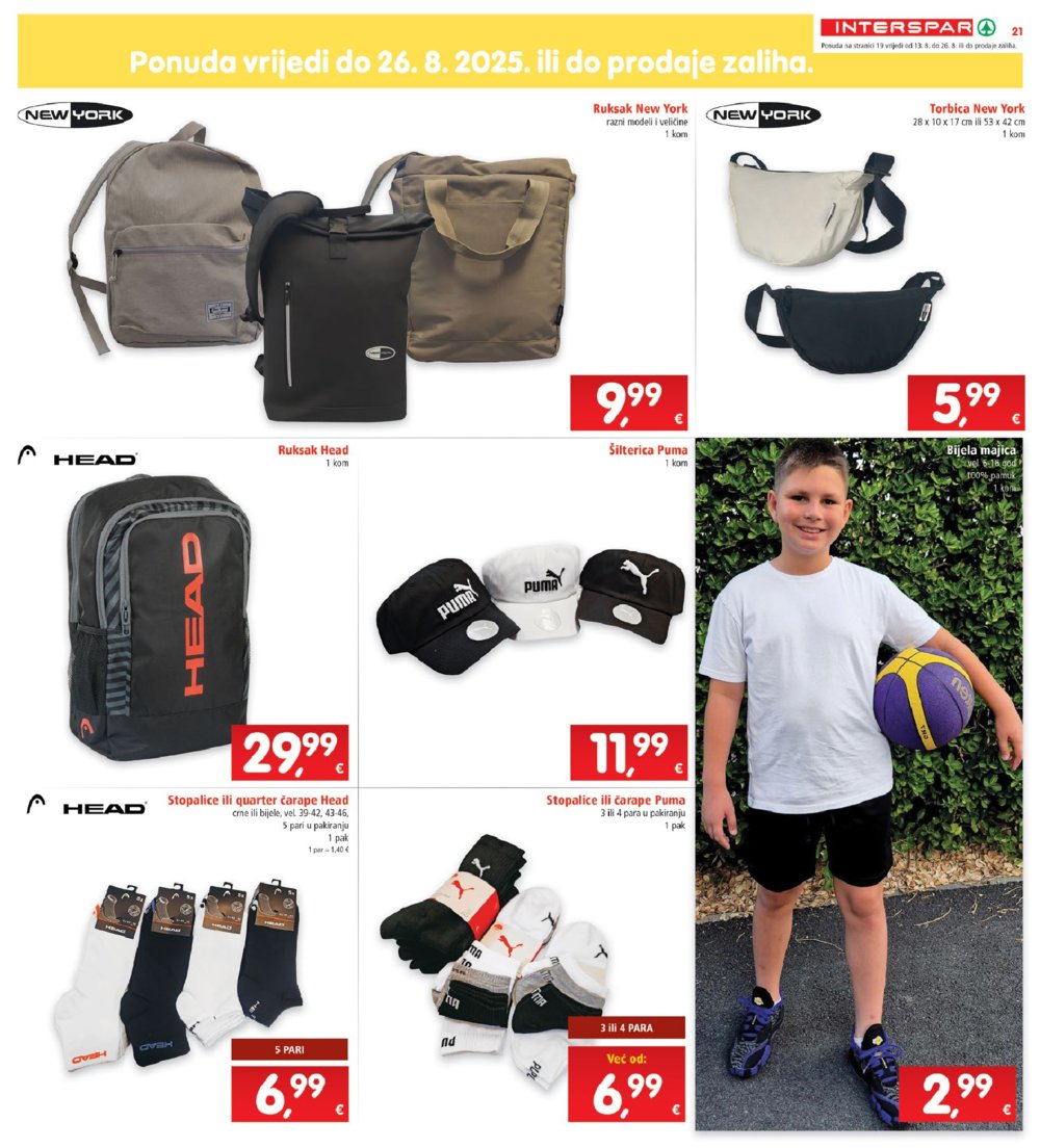 INTERSPAR katalog Akcija 13. 08. - 19. 08. 2025.