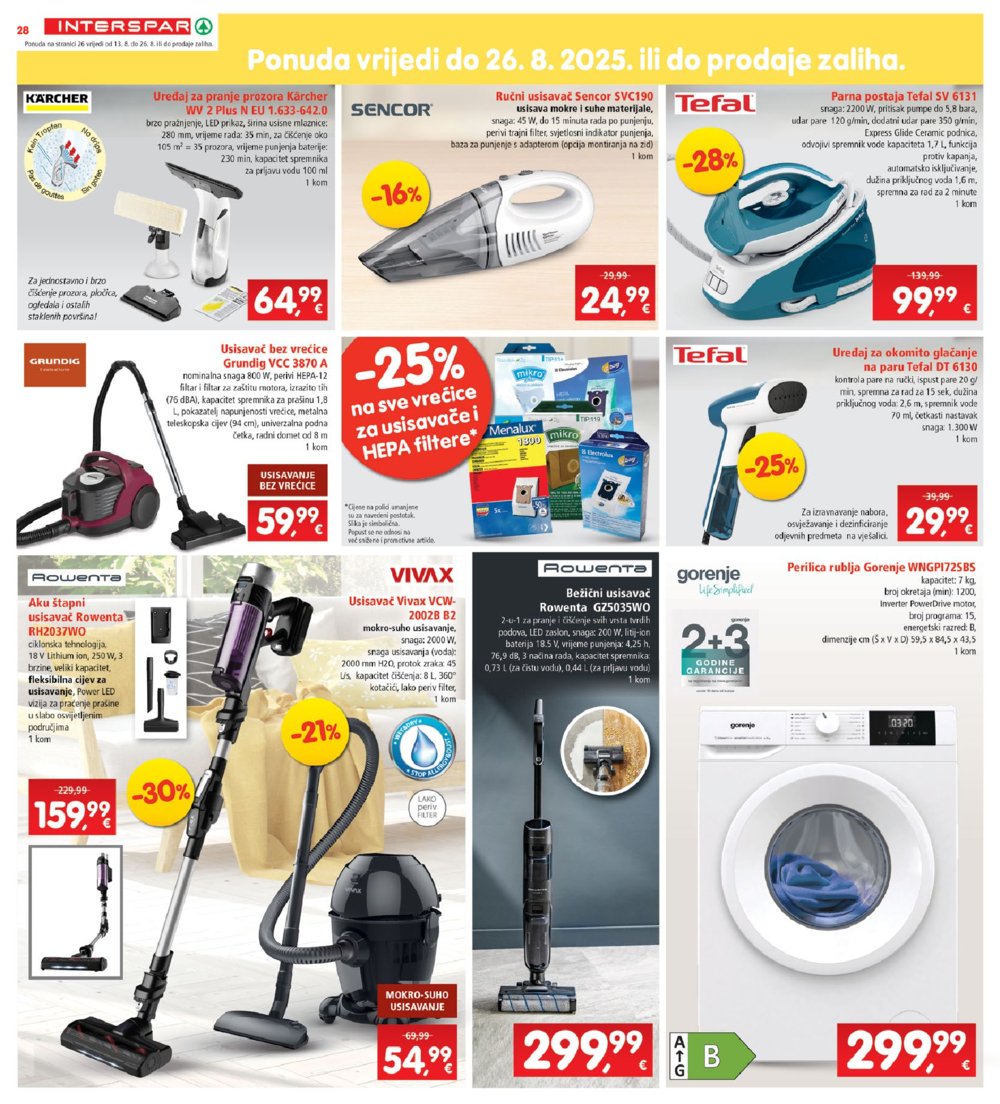 INTERSPAR katalog Akcija 13. 08. - 19. 08. 2025.