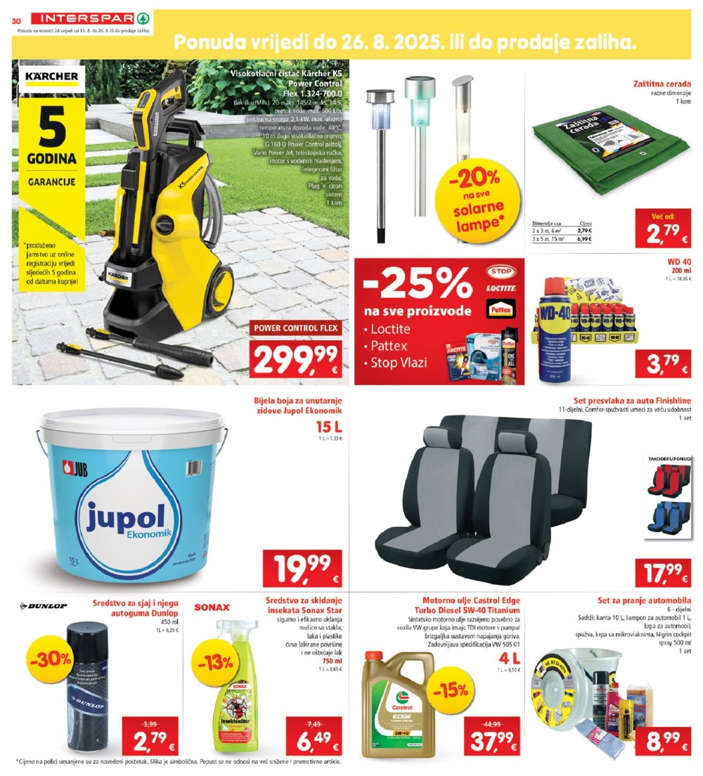INTERSPAR katalog Akcija 13. 08. - 19. 08. 2025.