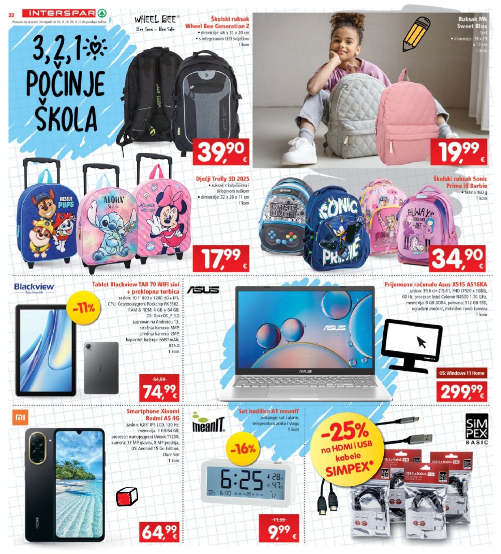 INTERSPAR katalog Akcija 13. 08. - 19. 08. 2025.