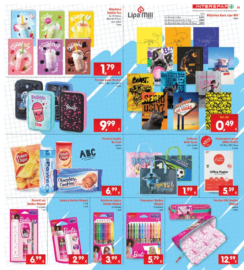 INTERSPAR katalog Akcija 13. 08. - 19. 08. 2025.