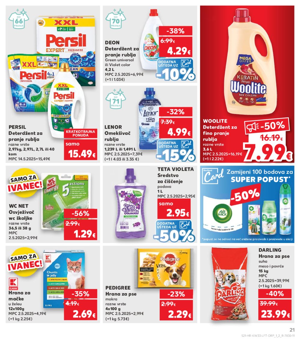 Kaufland katalog Akcija 13. 08. - 19. 08. 2025. Ivanec 