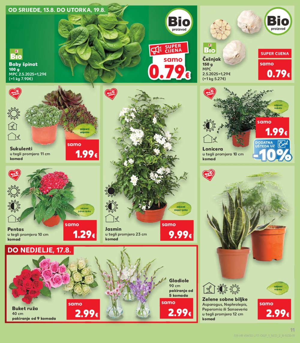 Kaufland katalog Akcija 13. 08. - 19. 08. 2025. Odabrane poslovnice