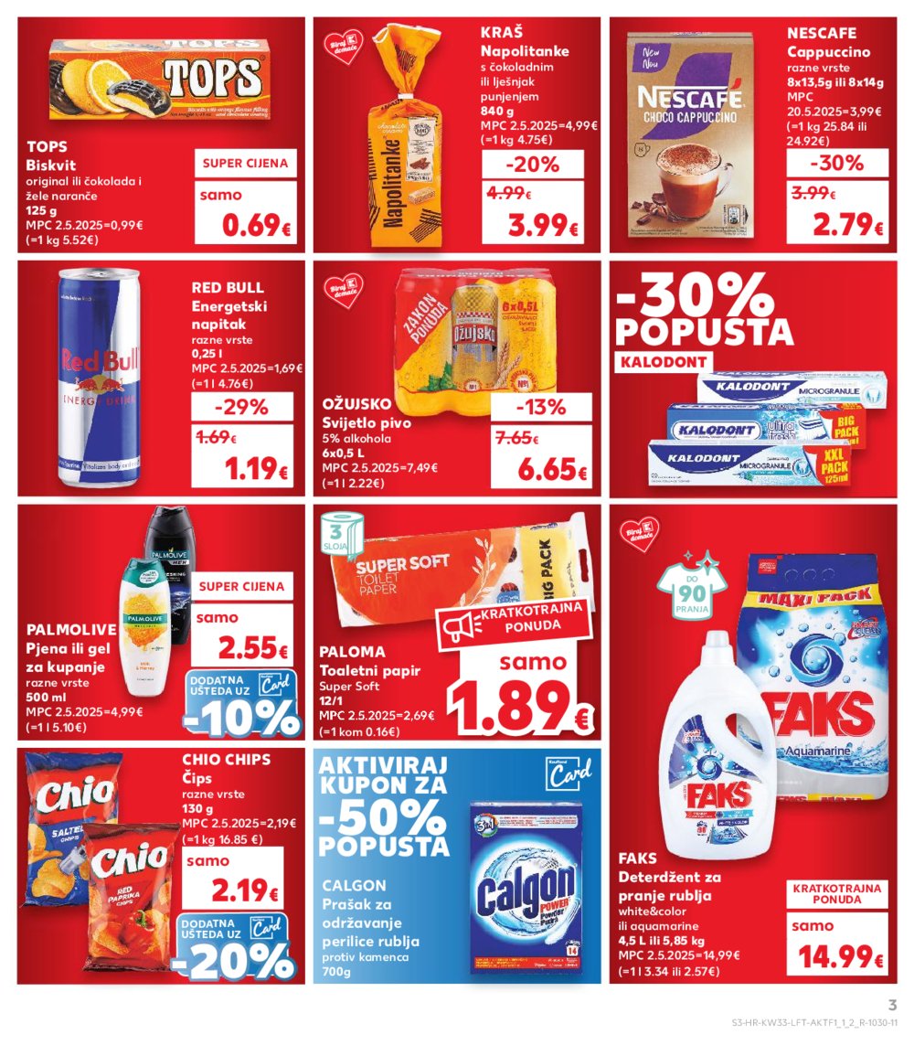 Kaufland katalog Akcija 13. 08. - 19. 08. 2025. Odabrane poslovnice
