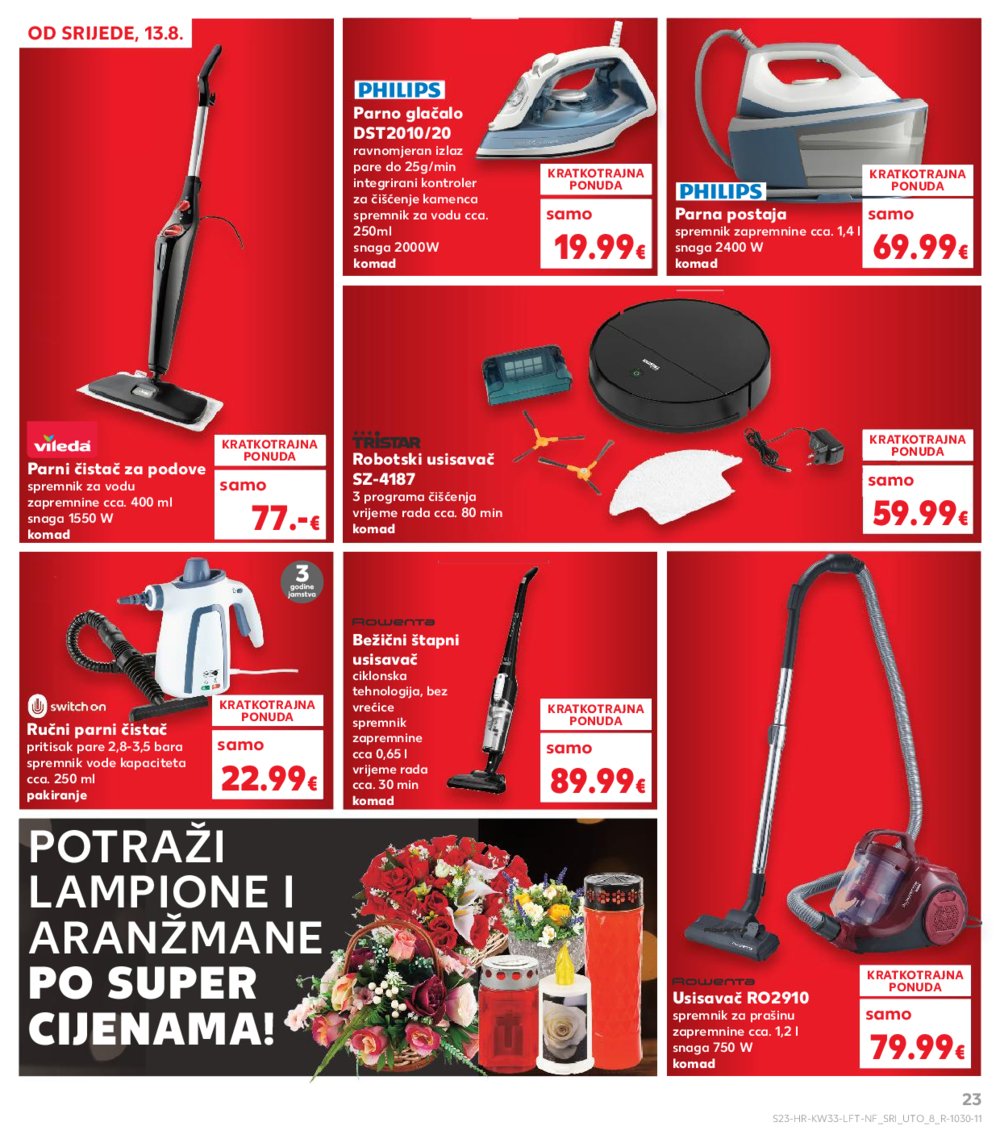 Kaufland katalog Akcija 13. 08. - 19. 08. 2025. Odabrane poslovnice