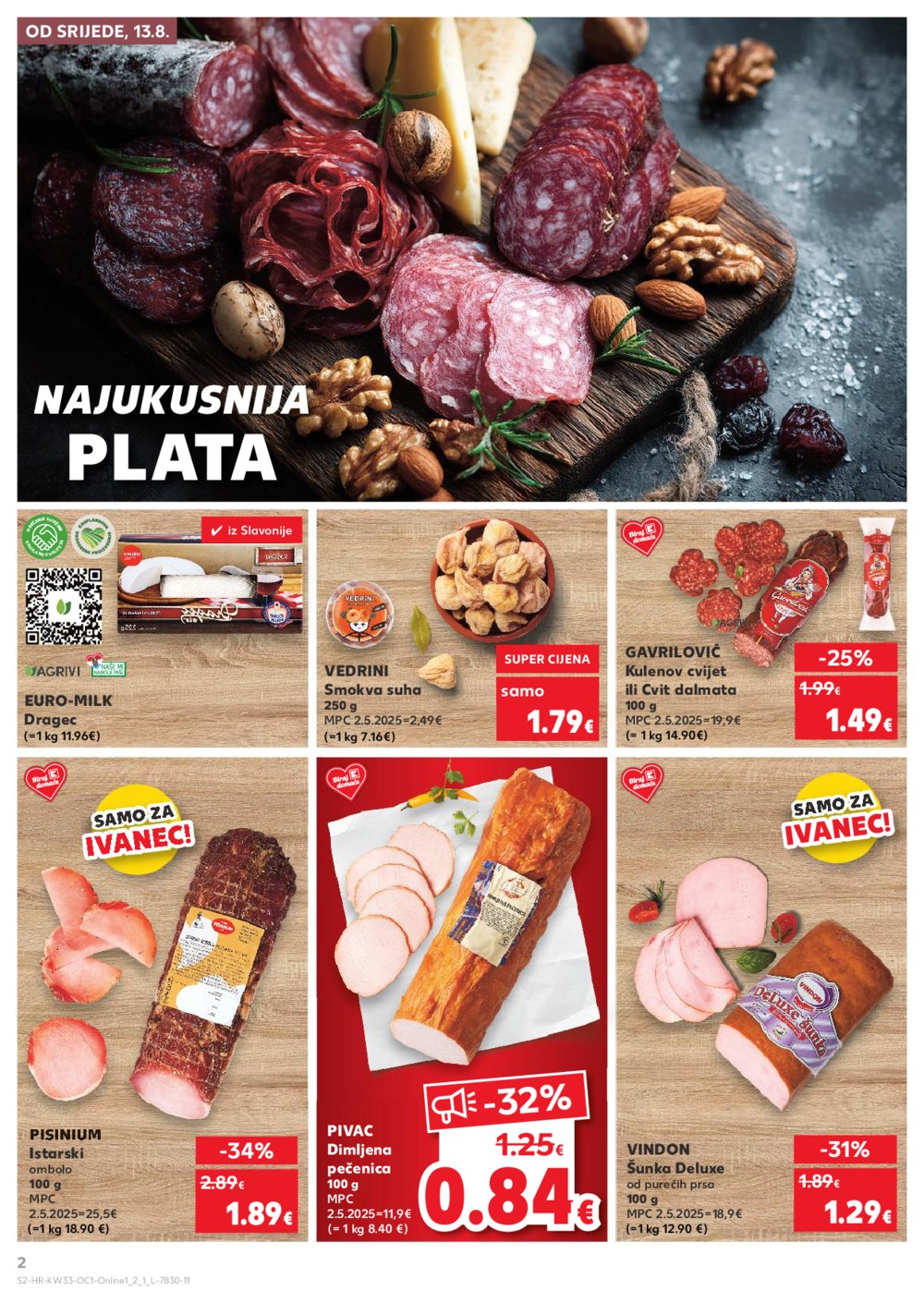 Kaufland katalog Kaufland marke 13.08.-19.08.2025. Ivanec