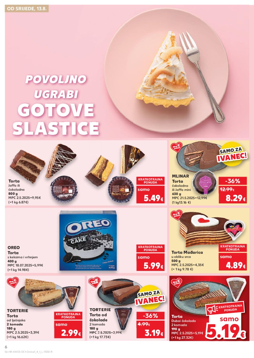 Kaufland katalog Kaufland marke 13.08.-19.08.2025. Ivanec