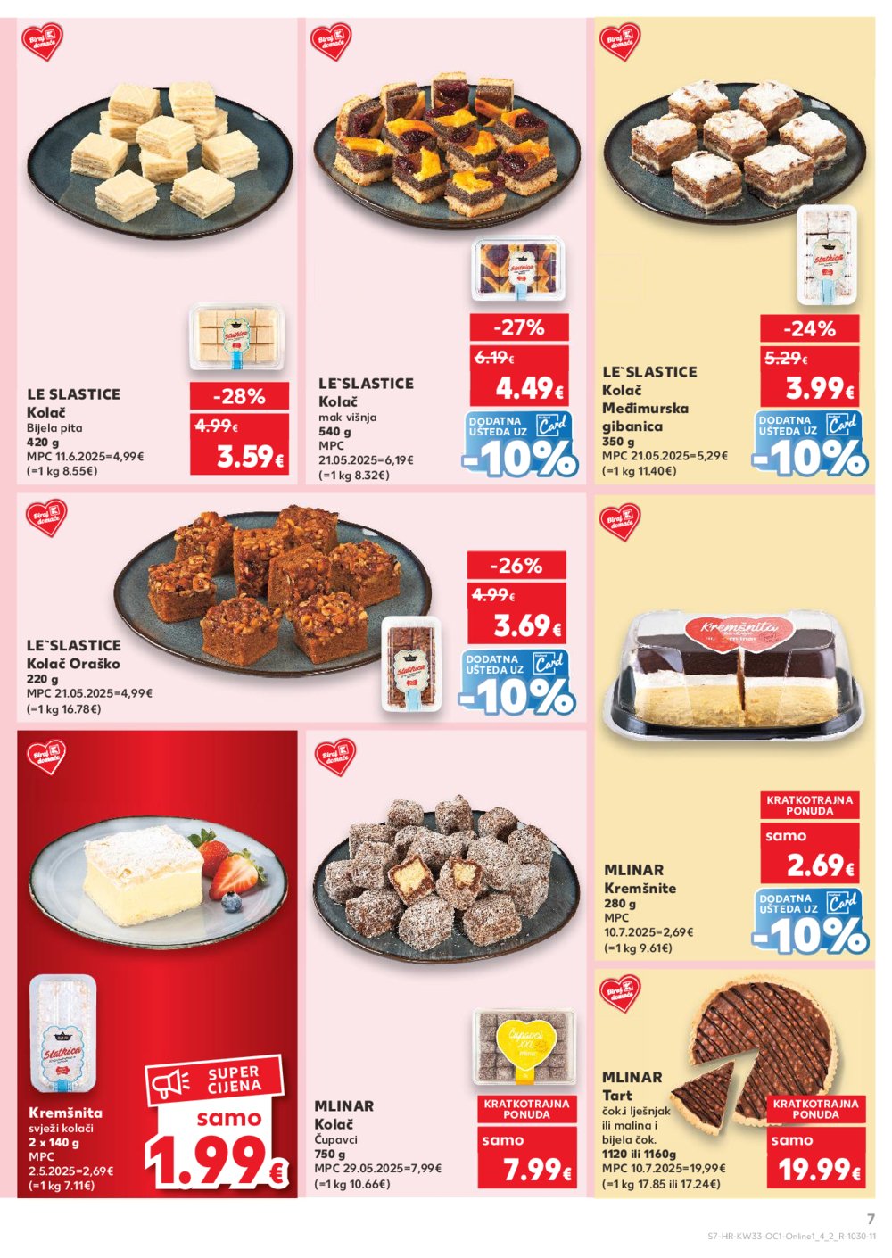 Kaufland katalog Kaufland marke 13.08.-19.08.2025. Odabrane poslovnice