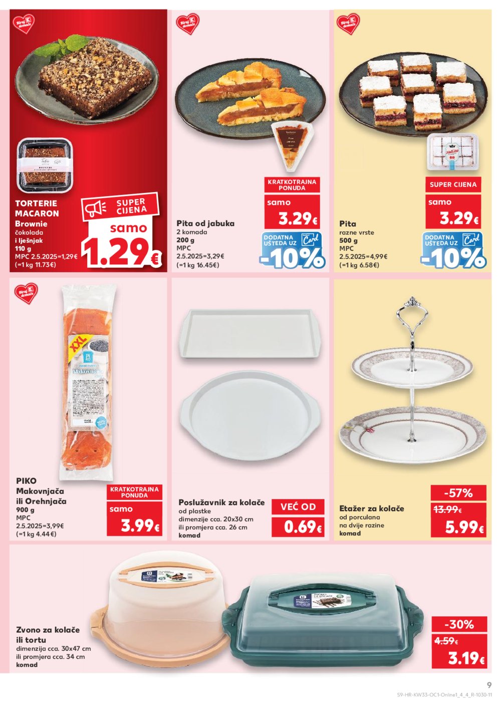 Kaufland katalog Kaufland marke 13.08.-19.08.2025. Odabrane poslovnice