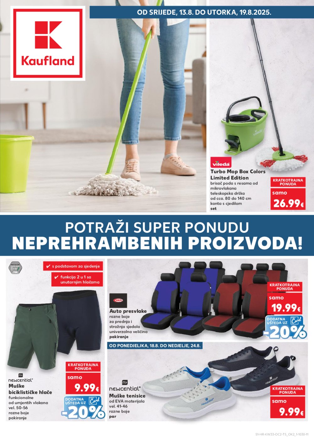 Kaufland katalog Neprehrambenih proizvoda 13.08.-19.08.2025. Odabrane poslovnice