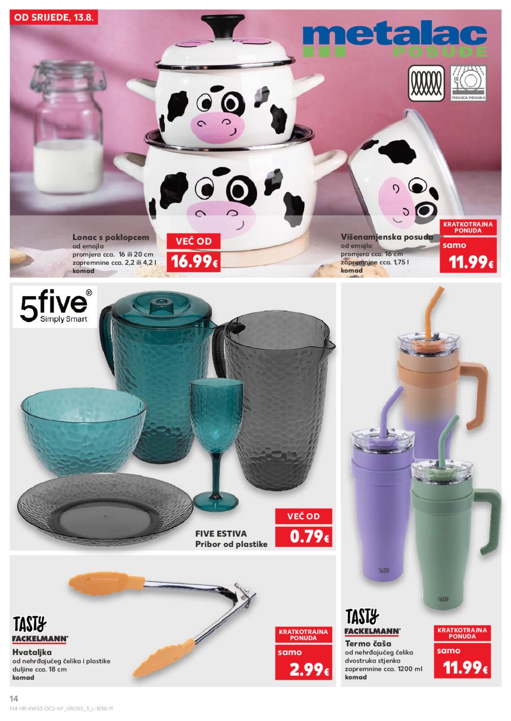 Kaufland katalog Neprehrambenih proizvoda 13.08.-19.08.2025. Odabrane poslovnice