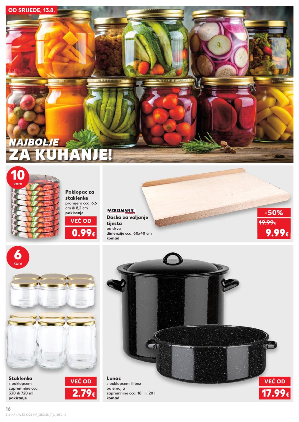 Kaufland katalog Neprehrambenih proizvoda 13.08.-19.08.2025. Odabrane poslovnice