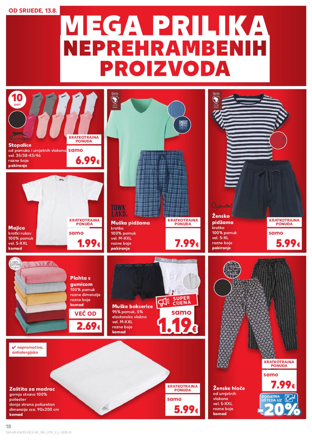 Kaufland katalog Neprehrambenih proizvoda 13.08.-19.08.2025. Odabrane poslovnice