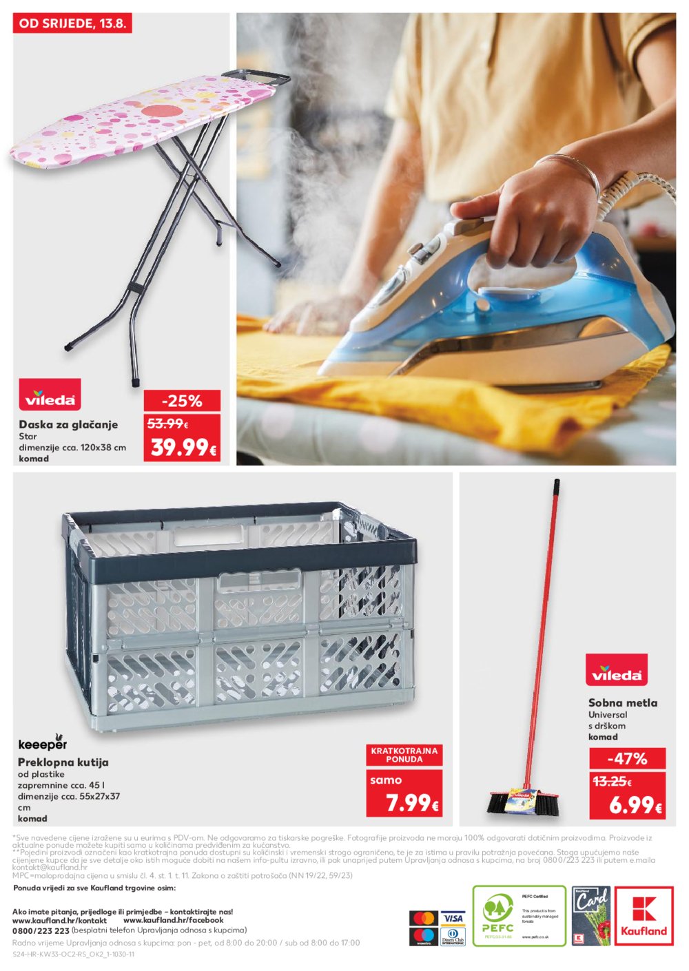 Kaufland katalog Neprehrambenih proizvoda 13.08.-19.08.2025. Odabrane poslovnice
