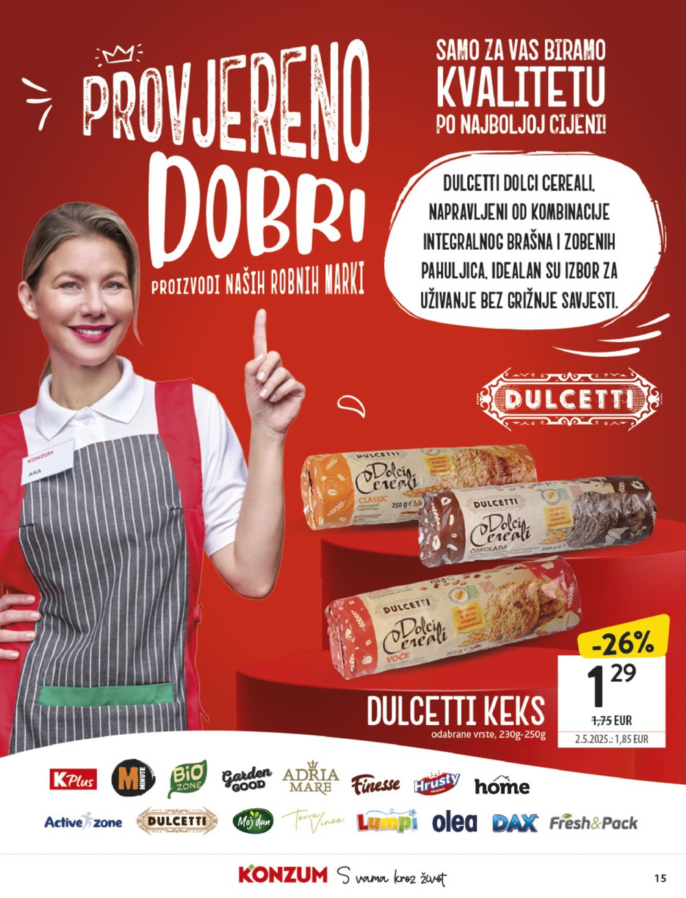 Konzum katalog Akcija 13.08. - 19. 08. 2025.