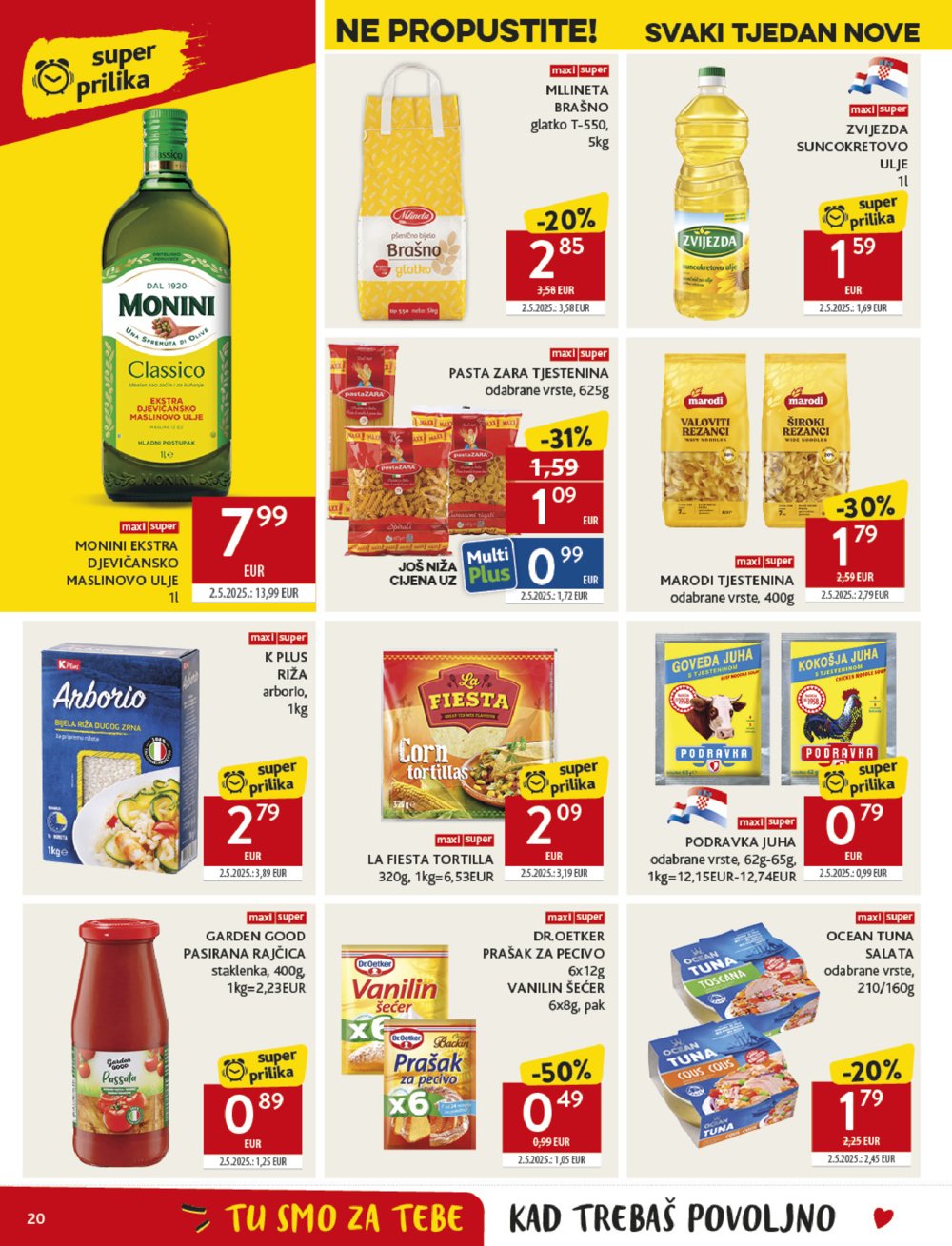 Konzum katalog Akcija 13.08. - 19. 08. 2025.