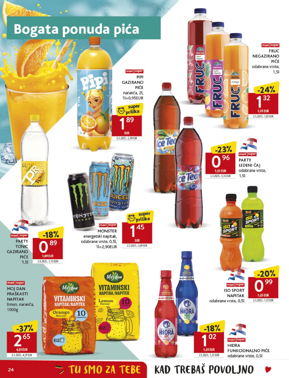 Konzum katalog Akcija 13.08. - 19. 08. 2025.