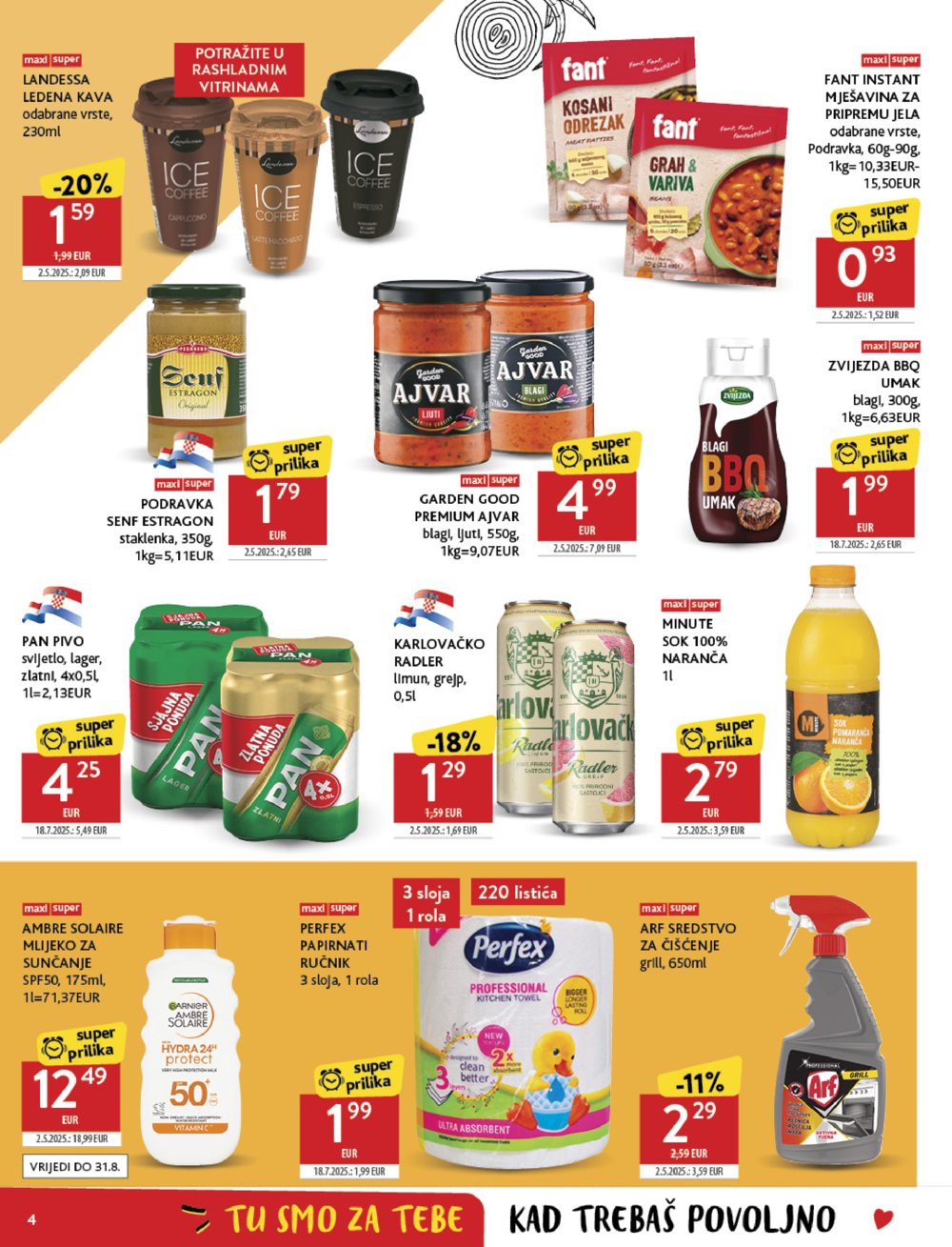 Konzum katalog Akcija 13.08. - 19. 08. 2025.