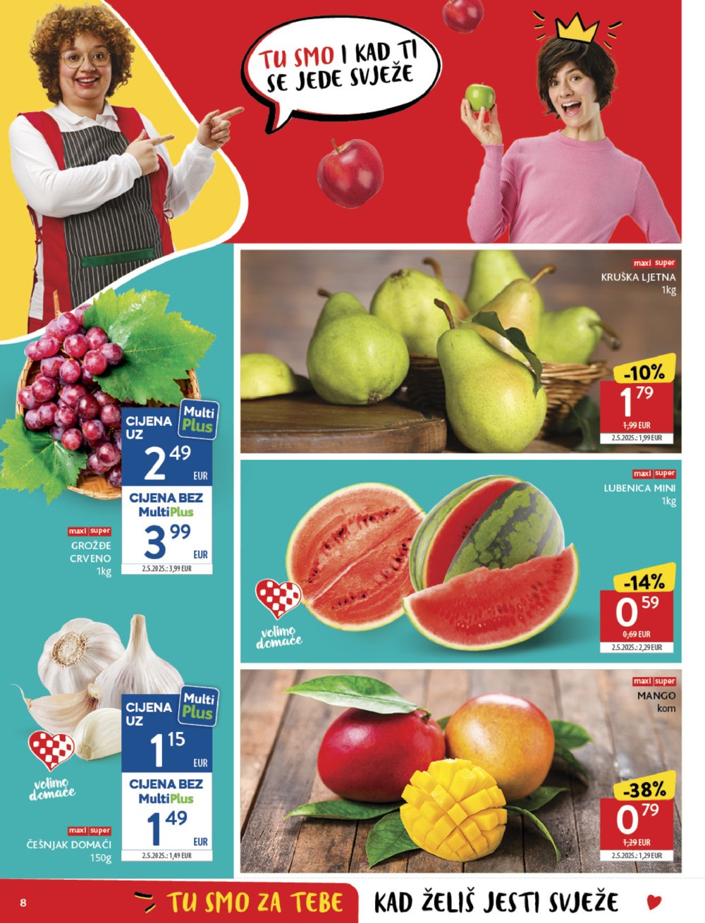 Konzum katalog Akcija 13.08. - 19. 08. 2025.
