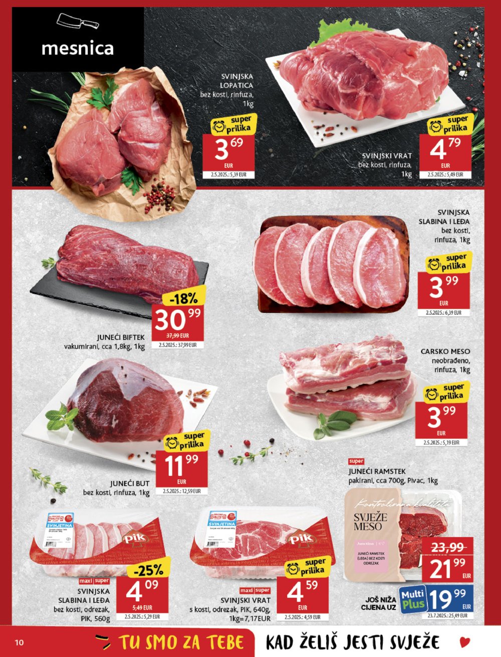 Konzum katalog Akcija 13.08. - 19. 08. 2025.