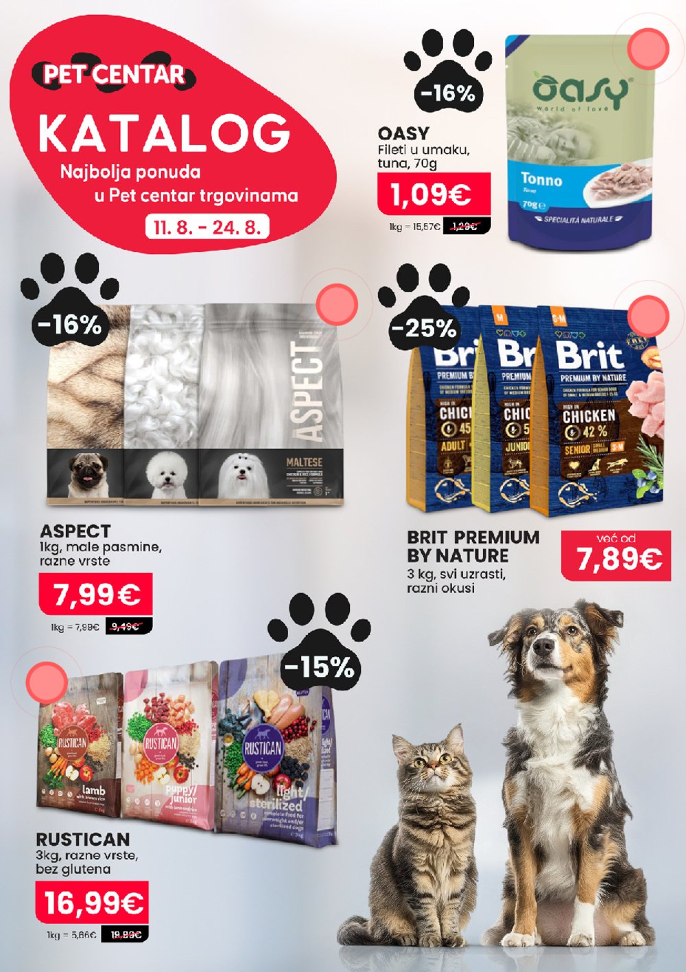 Pet Centar katalog Akcija 11.08.-25.08.2025.