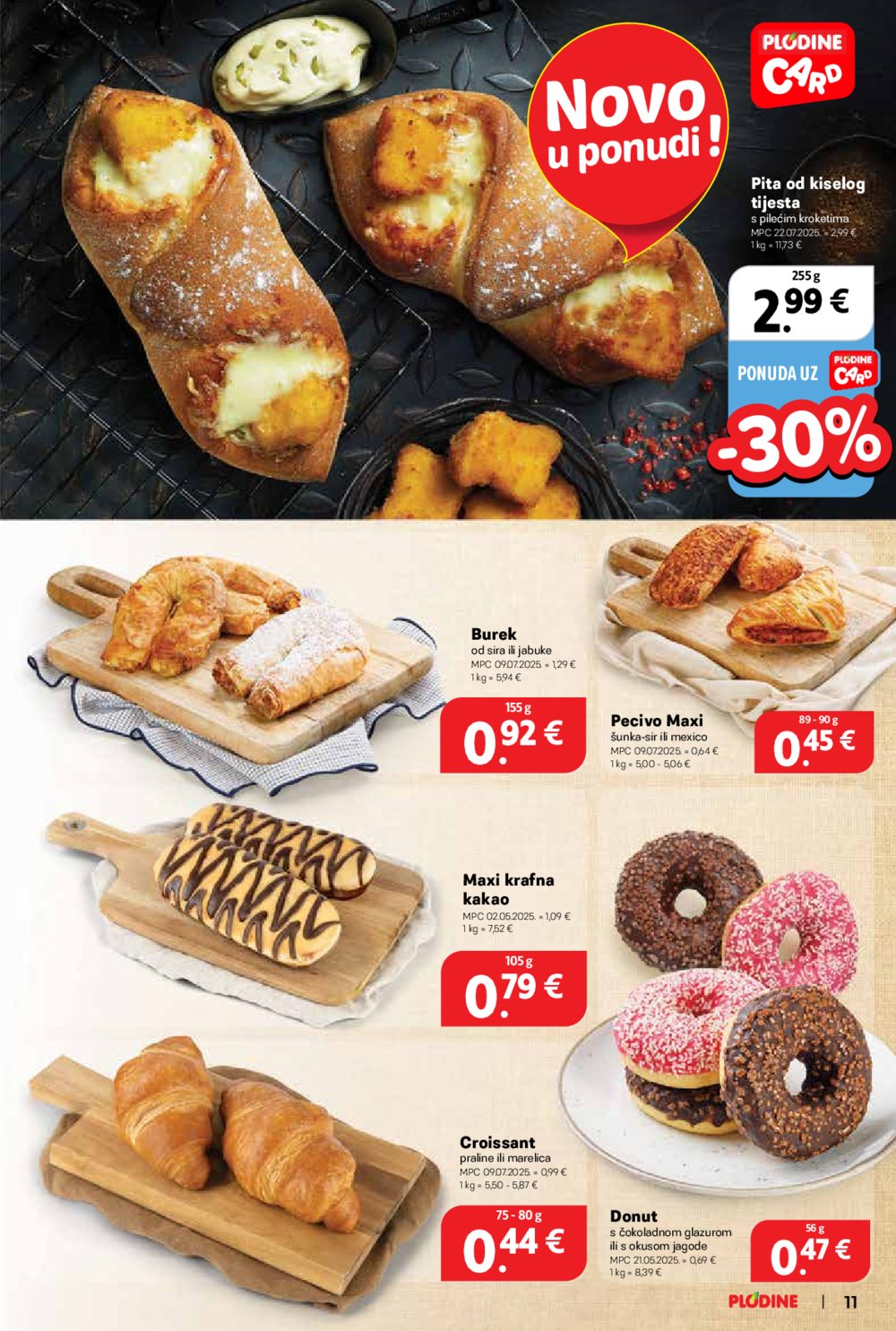 Plodine katalog Akcija 13. 08. - 19. 08. 2025.